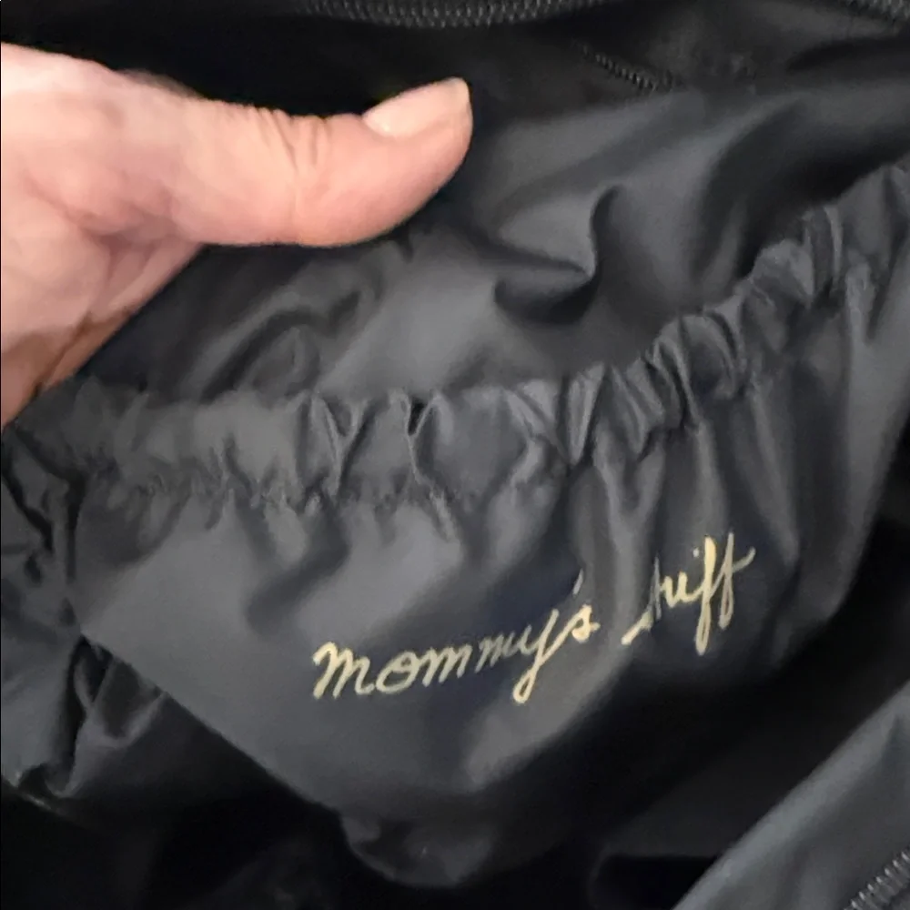 Rebecca Minkoff Knocked up Black Nylon and Leather Diaper bag Tote